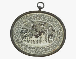 Spitzenbild "Hl. Hieronymus"