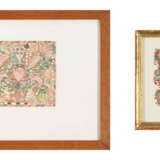 2 Spitzenbilder "Herz Jesu"/"Lamm Gottes" - фото 1