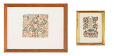 2 Spitzenbilder "Herz Jesu"/"Lamm Gottes"