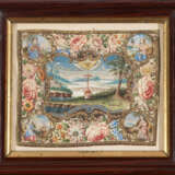 2 Spitzenbilder "Flammende Herzen"/"Hl. Geist-Taube" - фото 2