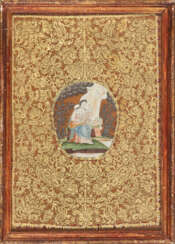 Spitzenbild "Maria mit Kind"