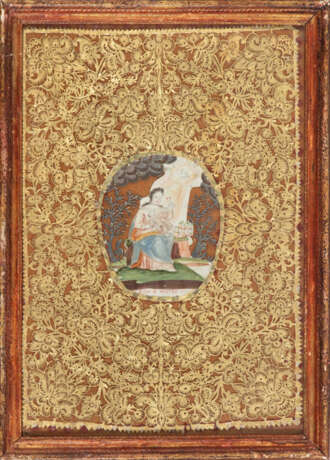 Spitzenbild "Maria mit Kind" - фото 1