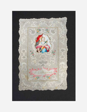 Spitzenbild "Hl. Katharina" - фото 1