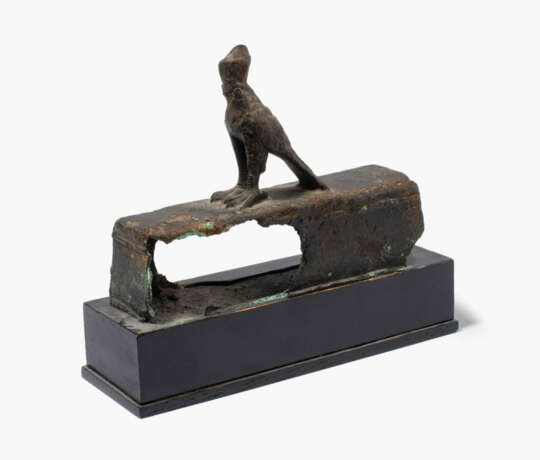 Kleiner Sarg mit Falkenaufsatz - photo 2