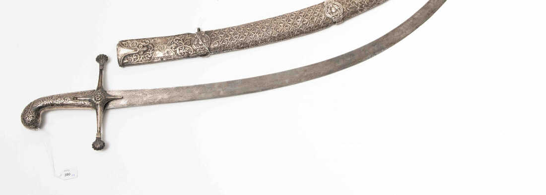 Säbel, Silber-Shamshir Säbel, Silber-Shamshir