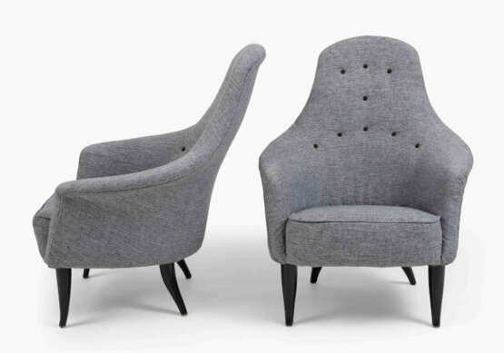 Kerstin Hörlin-Holmqvist, 1 Paar Armlehnstühle "Adams" - photo 1 Kerstin Hörlin-Holmqvist, 1 Paar Armlehnstühle "Adams" - photo 1