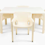 Vico Magistretti, Tisch "STADIO 150" mit 4 Stühlen "GAUDI" - photo 2