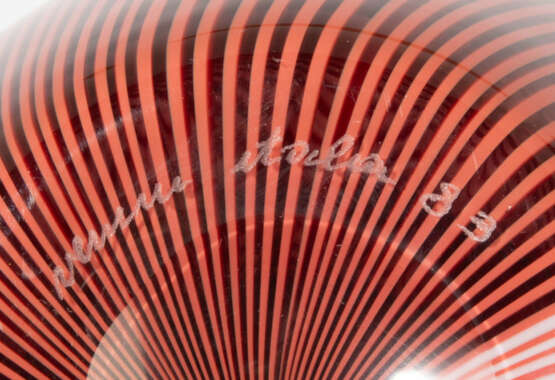 Carlo Scarpa für Venini & C. Murano, Vase "Tessuto | Modell 3900" - photo 2