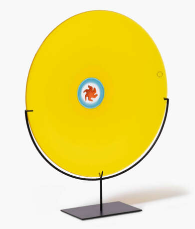 Laura Diaz De Santillana für Venini & C. Murano, Zierteller "Sole" - photo 2 Laura Diaz De Santillana für Venini & C. Murano, Zierteller "Sole" - photo 2