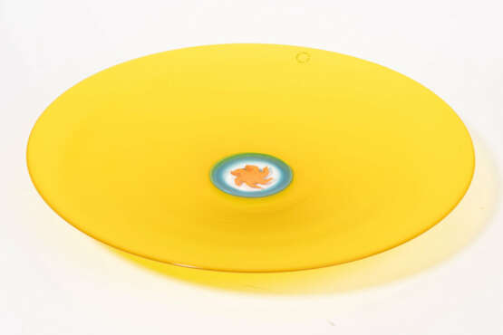 Laura Diaz De Santillana für Venini & C. Murano, Zierteller "Sole" - photo 4 Laura Diaz De Santillana für Venini & C. Murano, Zierteller "Sole" - photo 4