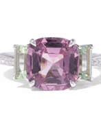 Bijoux. Spinell-Turmalin-Diamant-Ring