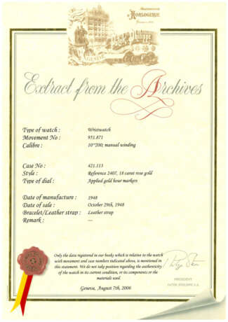 Patek Philippe, 1948 - photo 2