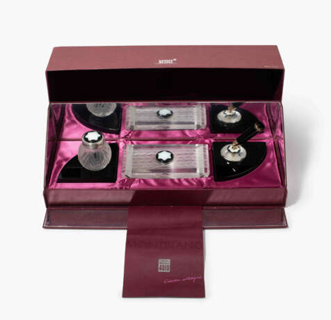 Lalique für Montblanc, Schreibtischset "Montblanc Limited Edition 4810" - photo 1
