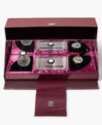 Übersicht. Lalique für Montblanc, Schreibtischset "Montblanc Limited Edition 4810"