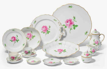 Meissen, Kaffeeservice "Rote Rose"