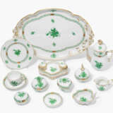 Herend, Mokkaservice "Apponyi in Grün" - photo 1