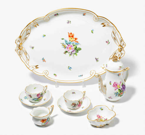 Herend, Tête-à-Tête "Bouquet de Saxe" - Foto 2