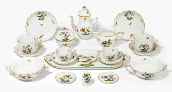 Herend, Tafel-/Mokkaserviceteile "Rothschild" - Foto 1