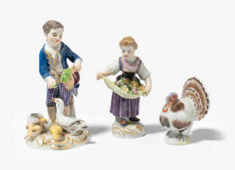 Meissen, 3 Figuren