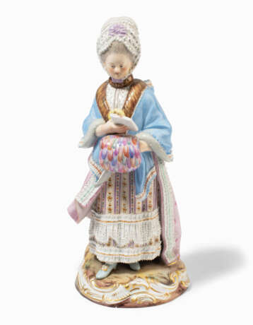 Meissen, Figur "Dame mit Muff" - фото 1