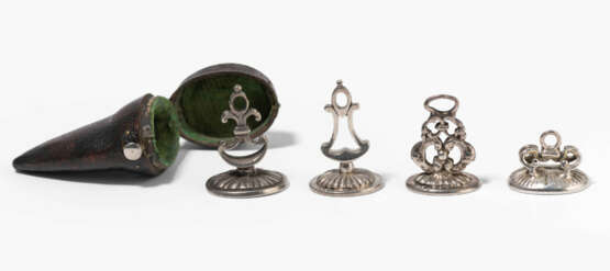 Lot: 4 Petschaften, 18.Jh. - photo 2