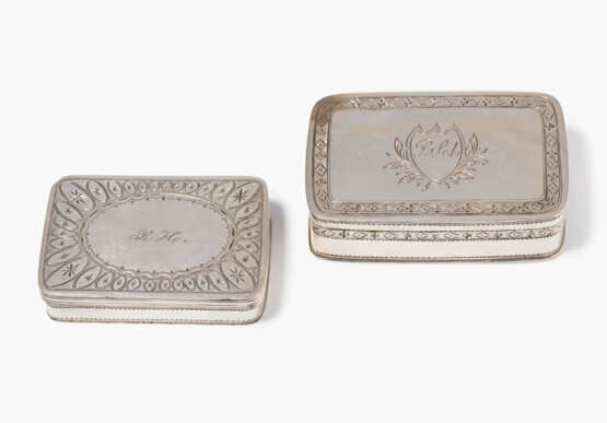 Lot: 2 Tabatièren, um/nach 1800 - photo 1