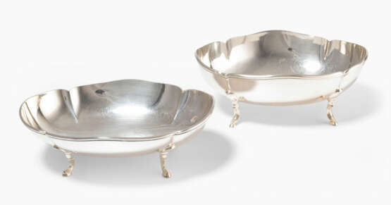 1 Paar Konfektschalen, Schaffhausen 20.Jh. - photo 1