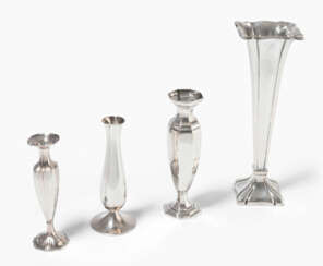 Lot: 4 Väschen, Deutschland/Schweiz 20.Jh.