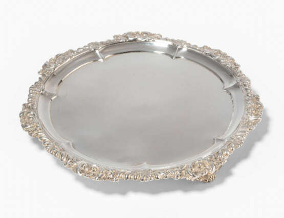 Salver, London 1790 - Foto 1