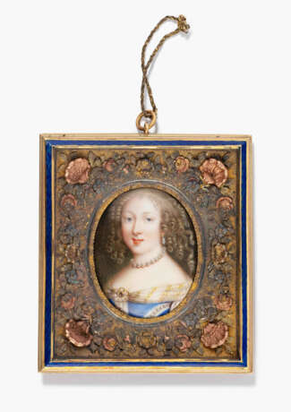 Porträtminiatur, Französische Schule 18./19.Jh. - photo 1