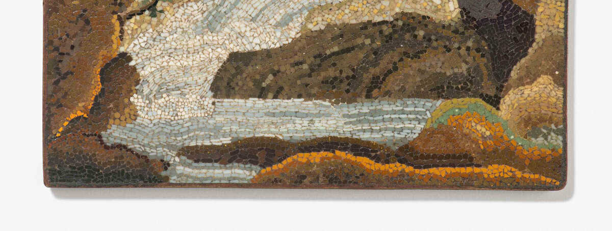 Mikromosaik, Rom um 1800 Mikromosaik, Rom um 1800