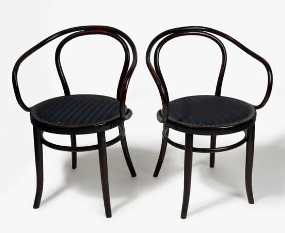 Jacob & Josef Kohn, 1 Paar Schreibtischfauteuils "712" - Foto 1