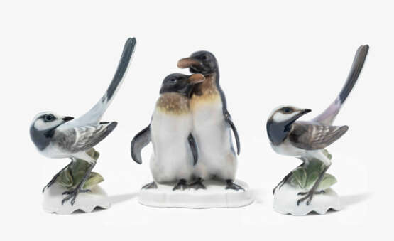 Rosenthal, 3 Vogelfiguren - Foto 1 Rosenthal, 3 Vogelfiguren - Foto 1
