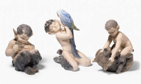 Royal Copenhagen, 3 Figuren - Foto 1