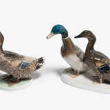 Rosenthal, 2 Tierfiguren, Enten - Foto 1