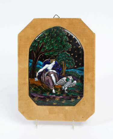 Email-Plakette "Hl. Johannes auf Patmos" - photo 1