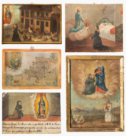 5 Votivbilder - photo 1