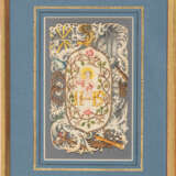 2 Spitzenbilder "Flammendes Herz"/"Jesuskind" - фото 2