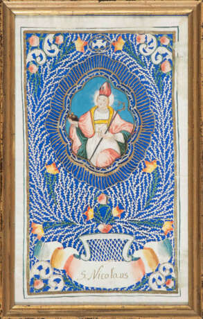 Spitzenbild "Hl. Nikolaus" - фото 1