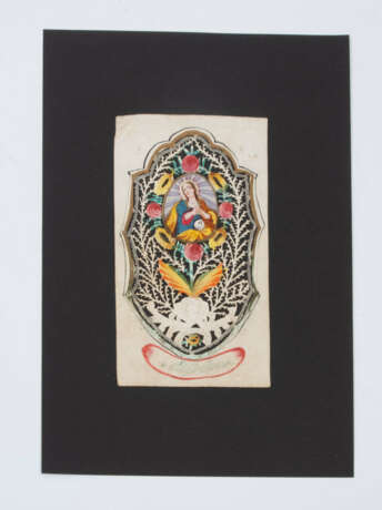 3 Spitzenbilder "Hl. Magdalena"/"Hl. Petrus"/"Hl. Familie" - photo 3