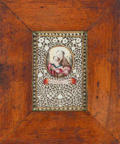 2 Spitzenbilder "Hl. Antonius"/"Mater Dolorosa" - photo 3