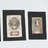 4 Spitzenbilder "Hl. Theresia"/"Hl. Franziskus"/"Hl. Ursula"/"Hl. Bernhard" - фото 1