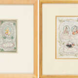 2 Spitzenbilder "Hl. Meinrad"/"Hl. Agnes" - photo 1