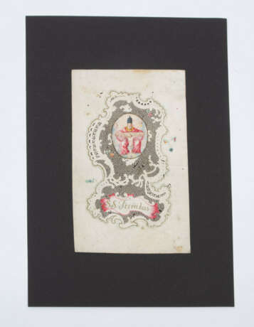 Spitzenbild "Hl. Dreifaltigkeit und Hl. Familie" - photo 2 Spitzenbild "Hl. Dreifaltigkeit und Hl. Familie" - photo 2