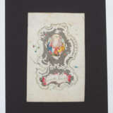 Spitzenbild "Hl. Dreifaltigkeit und Hl. Familie" - photo 3