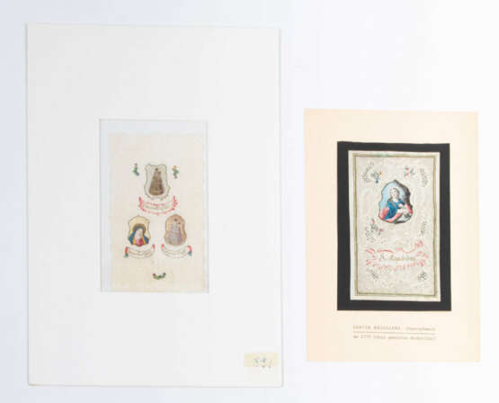 2 Spitzenbilder "3 Marien-Gnadenbilder"/"Hl. Magdalena" - photo 2