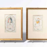 2 Spitzenbilder "Hl. Stephan"/"Hl. Rosalia" - photo 1