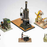 Doll, Stehende Dampfmaschine und 5 Antriebsmodelle - Foto 1