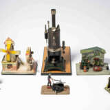 Doll, Stehende Dampfmaschine und 5 Antriebsmodelle - Foto 2
