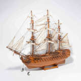 Modell des Kriegsschiffs "Superbe 1784" - photo 1